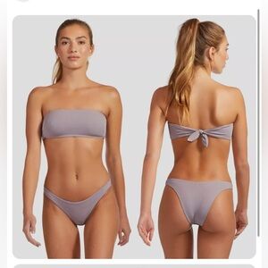 NWT Vitamin A Swim Mila top and California high leg size 8/M